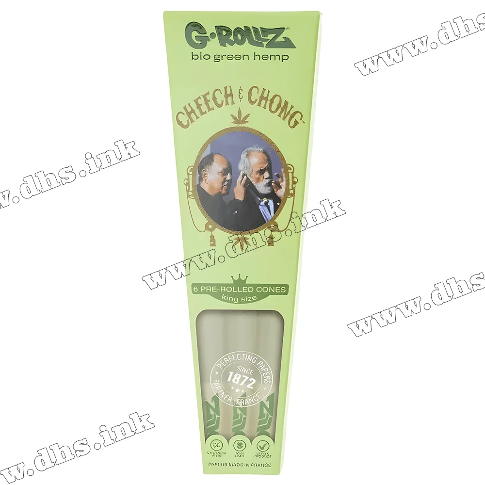 Джоінти G-Rollz Cheech Chong Extra Thin Cone в уп. 6 шт